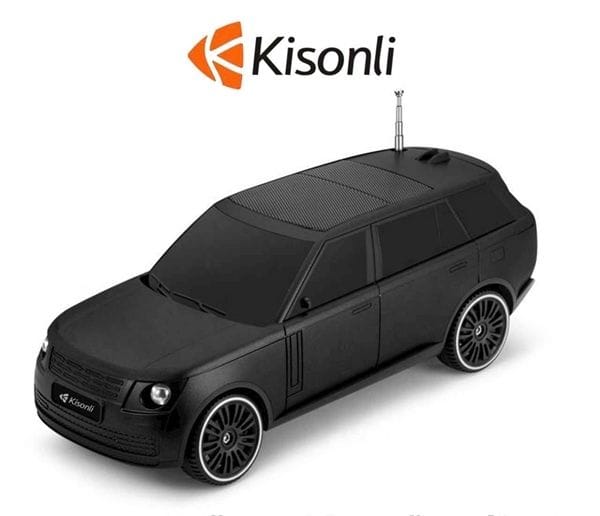 Kisonli Solar Charge Car Wireless Speaker(Black)