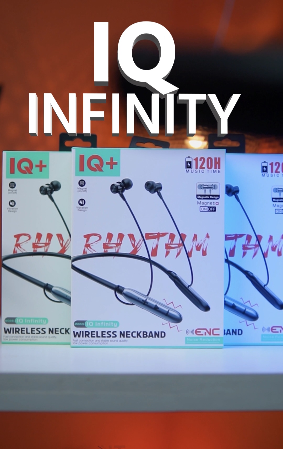 IQ INFINITY GAMING NECKBAND ( 120H MUSIC PLAY)